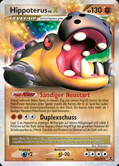 Pokémon-Karte Hippoterus 107/111