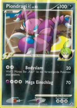 Pokémon-Karte Piondragi 4 017/111