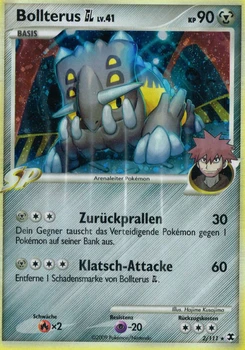 Pokémon-Karte Bollterus GL 002/111