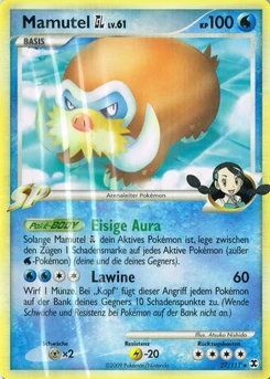 Pokémon-Karte Mamutel GL 027/111