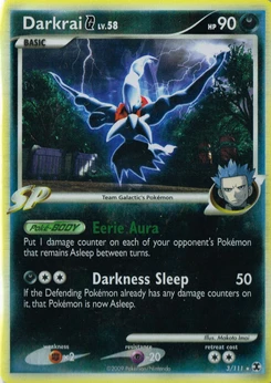 Pokémon-Karte Darkrai G 003/111