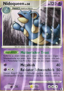 Pokémon-Karte Nidoqueen 030/111