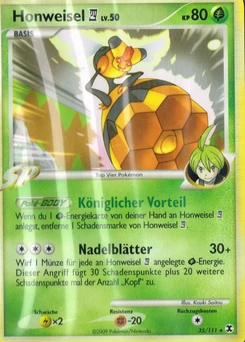 Pokémon-Karte Honweisel 4 035/111