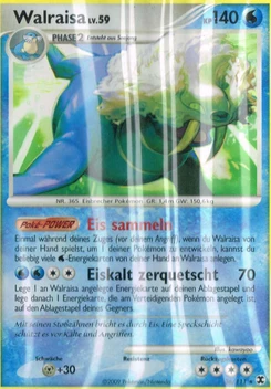 Pokémon-Karte Walraisa 036/111