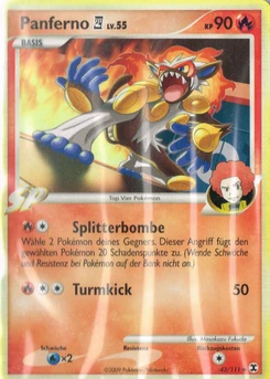 Pokémon-Karte Panferno 4 043/111