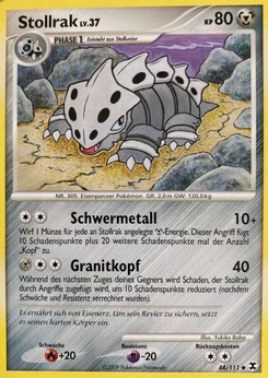 Pokémon-Karte Stollrak 044/111