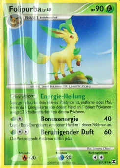 Pokémon-Karte Folipurba 045/111