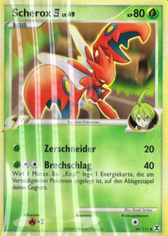 Pokémon-Karte Scherox 4 048/111