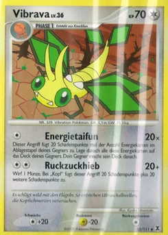 Pokémon-Karte Vibrava 053/111