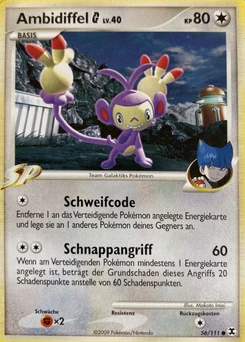 Pokémon-Karte Ambidiffel G 056/111