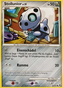 Pokémon-Karte Stollunior 057/111