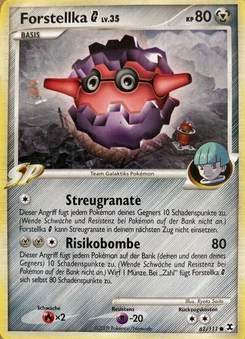 Pokémon-Karte Forstellka G 061/111