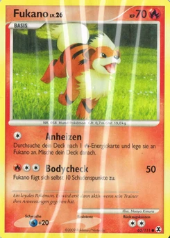 Pokémon-Karte Fukano 063/111