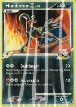 Pokémon-Karte Hundemon 4 065/111