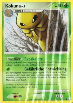Pokémon-Karte Kokuna 066/111
