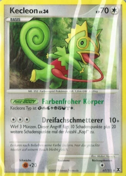 Pokémon-Karte Kecleon 067/111