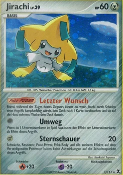 Pokémon-Karte Jirachi 007/111