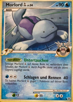 Pokémon-Karte Morlord GL 076/111
