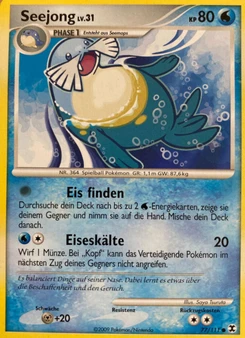 Pokémon-Karte Seejong 077/111