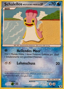 Pokémon-Karte Schalellos Westliches Meer 080/111