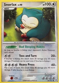 Pokémon-Karte Relaxo 081/111