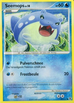 Pokémon-Karte Seemops 082/111