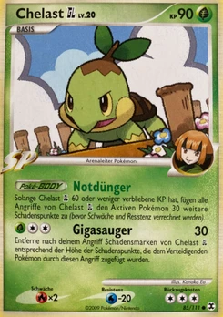 Pokémon-Karte Chelast GL 085/111