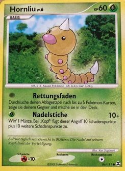 Pokémon-Karte Hornliu 086/111
