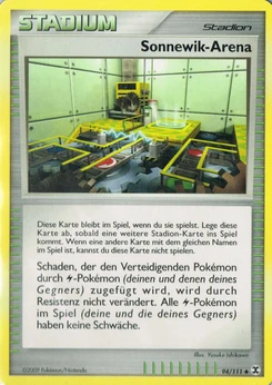 Pokémon-Karte Sonnewik-Arena 094/111
