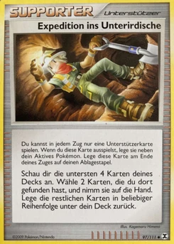 Pokémon-Karte Expedition ins Unterirdische 097/111