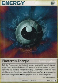 Pokémon-Karte Finsternis-Energie 099/111