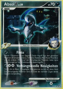 Pokémon-Karte Absol G 001/147