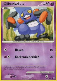 Pokémon-Karte Glibunkel 101/147