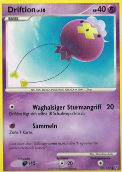 Pokémon-Karte Driftlon 103/147