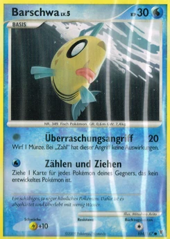 Pokémon-Karte Barschwa 104/147