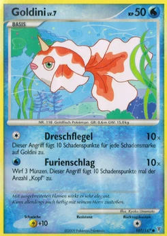 Pokémon-Karte Goldini 107/147
