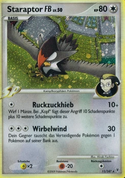 Pokémon-Karte Staraptor FB 011/147