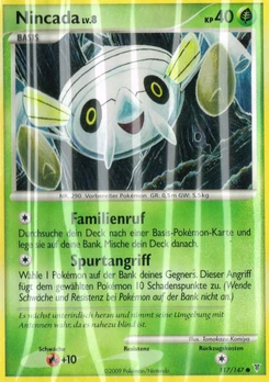 Pokémon-Karte Nincada 117/147