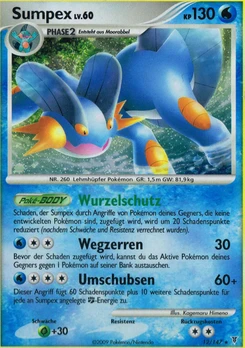 Pokémon-Karte Sumpex 012/147