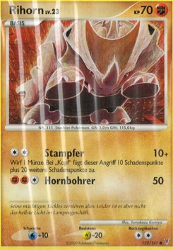 Pokémon-Karte Rihorn 122/147