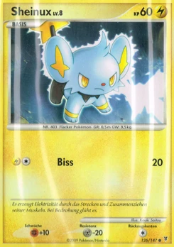 Pokémon-Karte Sheinux 126/147