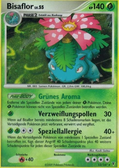 Pokémon-Karte Bisaflor 013/147