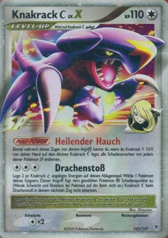 Pokémon-Karte Knackrak C 145/147