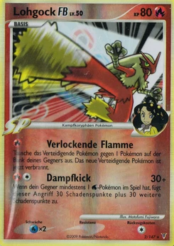 Pokémon-Karte Lohgock FB 002/147