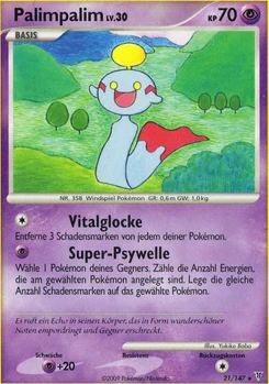 Pokémon-Karte Palimpalim 021/147