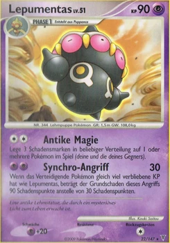Pokémon-Karte Lepumentas 022/147