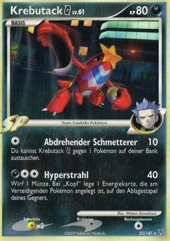 Pokémon-Karte Krebutack G 023/147