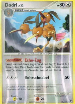 Pokémon-Karte Dodri 025/147