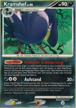 Pokémon-Karte Kramshef 029/147