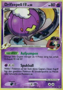 Pokémon-Karte Drifzepeli FB 003/147